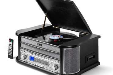 Akai ATT-350CC – Ρετρό Πικάπ 3 Ταχυτήτων με CD