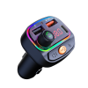 Osio OFT-4265BT Bluetooth FM Transmitter Αυτοκινήτου με 1×USB-A + 1×USB-C