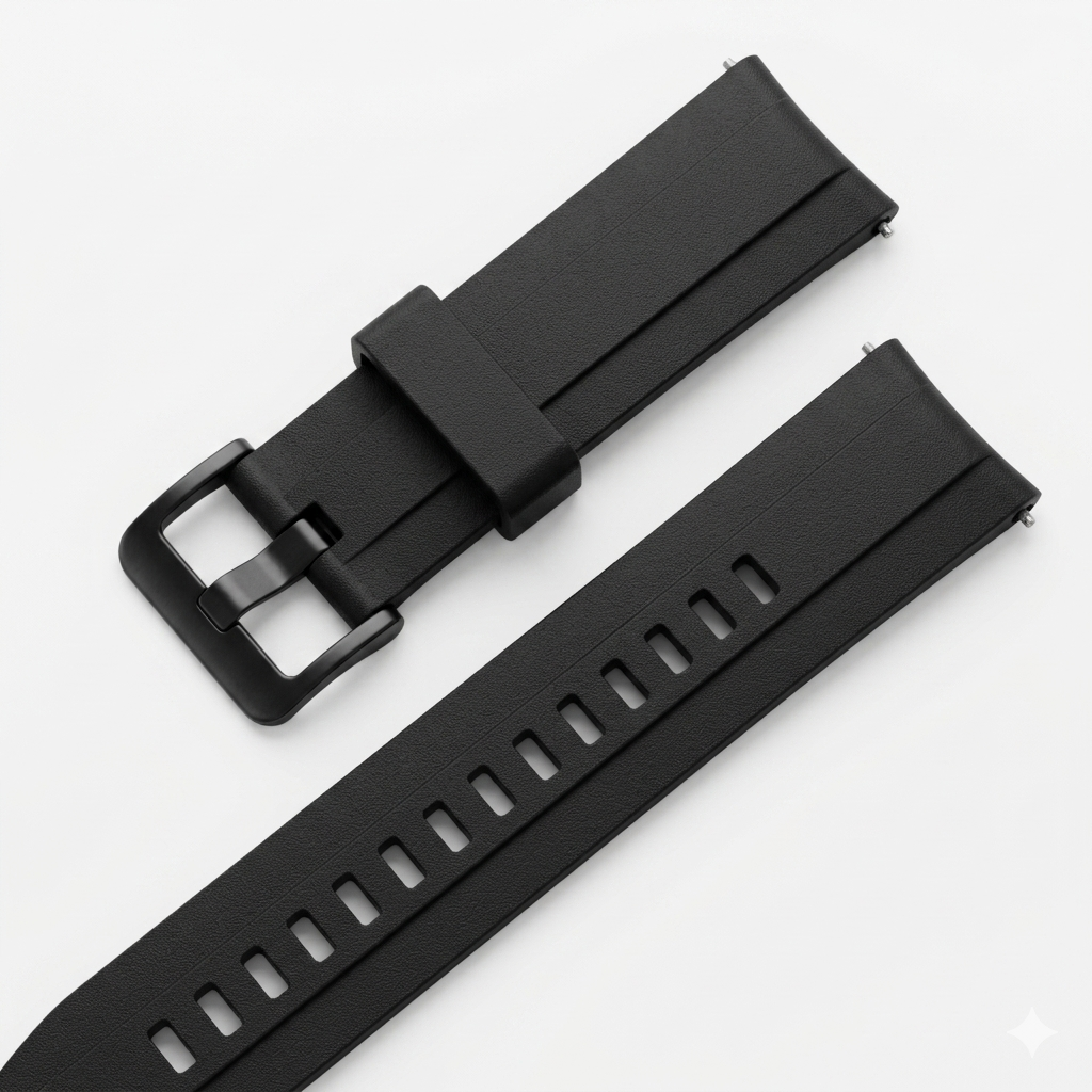 Agm Λουράκι Μαύρο για Legion 3 Smartwatch 22mm