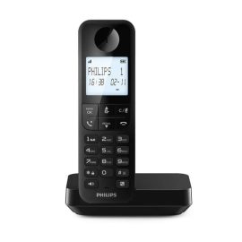 Philips D2701B/GRS Μαύρο (Ελληνικό Μενού) Ασύρματο τηλέφωνο με ανοιχτή ακρόαση