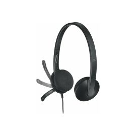 LOGITECH H340 USB Computer Headset Black