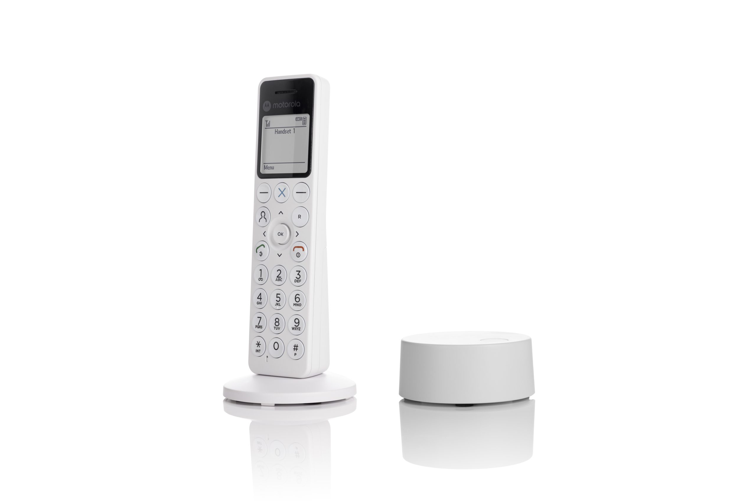 Motorola DOT 411 – Ασύρματο Τηλέφωνο DECT με Τηλεφωνητή, Hands-Free, Φραγή Κλήσεων & Φωτιζόμενη Οθόνη (Λευκό) - Image 8