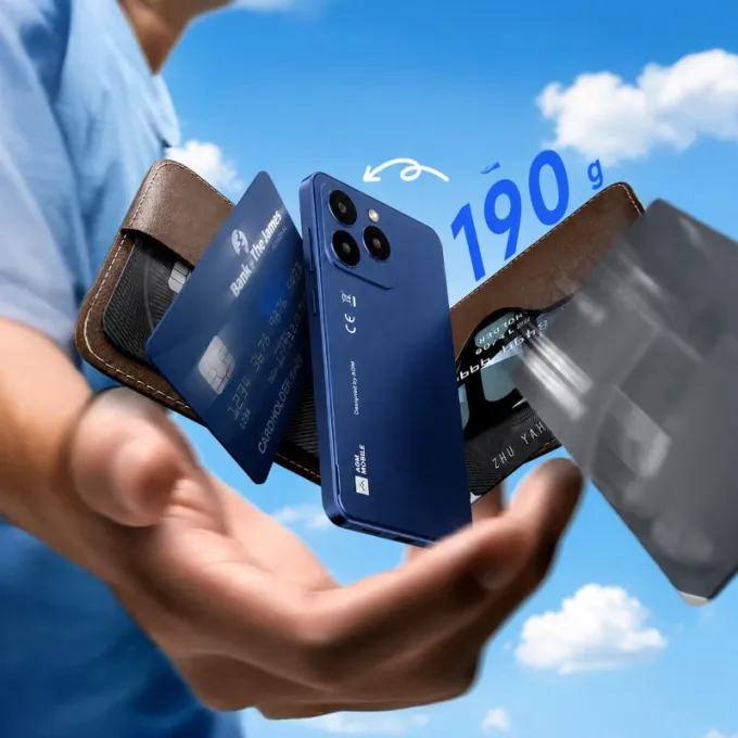 Agm N2 – Smart Mobile 4.96" 4G με Android 16 Go, Αφαιρούμενη Μπαταρία & IP54 (Μπλε) - Image 4