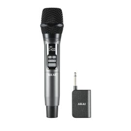 Akai AMW-250BT Ασύρματο Μικρόφωνο Χειρός με Δέκτη