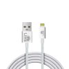 Lime LBUL01 Ανθεκτικό Πλεκτό Καλώδιο Lightning σε USB 15W